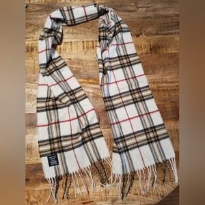 Cashmink Plaid Scarf Made in Germany
